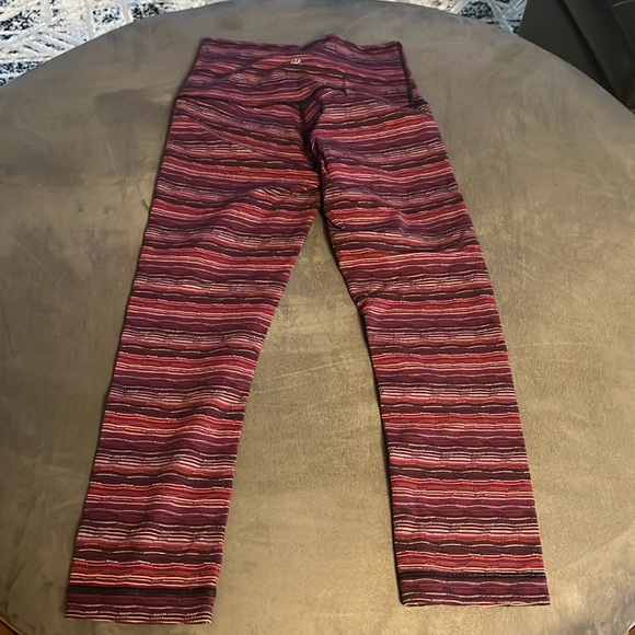 LULULEMON CROP LEGGINGS - Picture 1 of 4